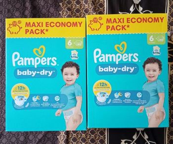 Couches Pampers taille 160 couches