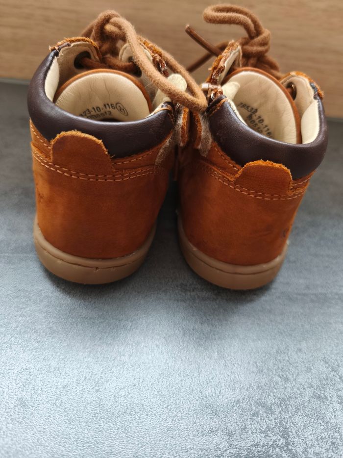 Kickers marron en cuir - photo numéro 6