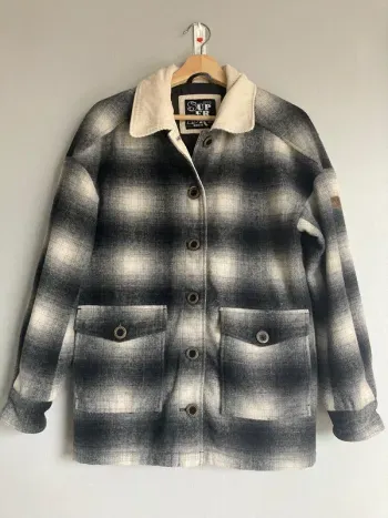 Manteau Superdry laine mélangée - Taille 34 - Très bon état
