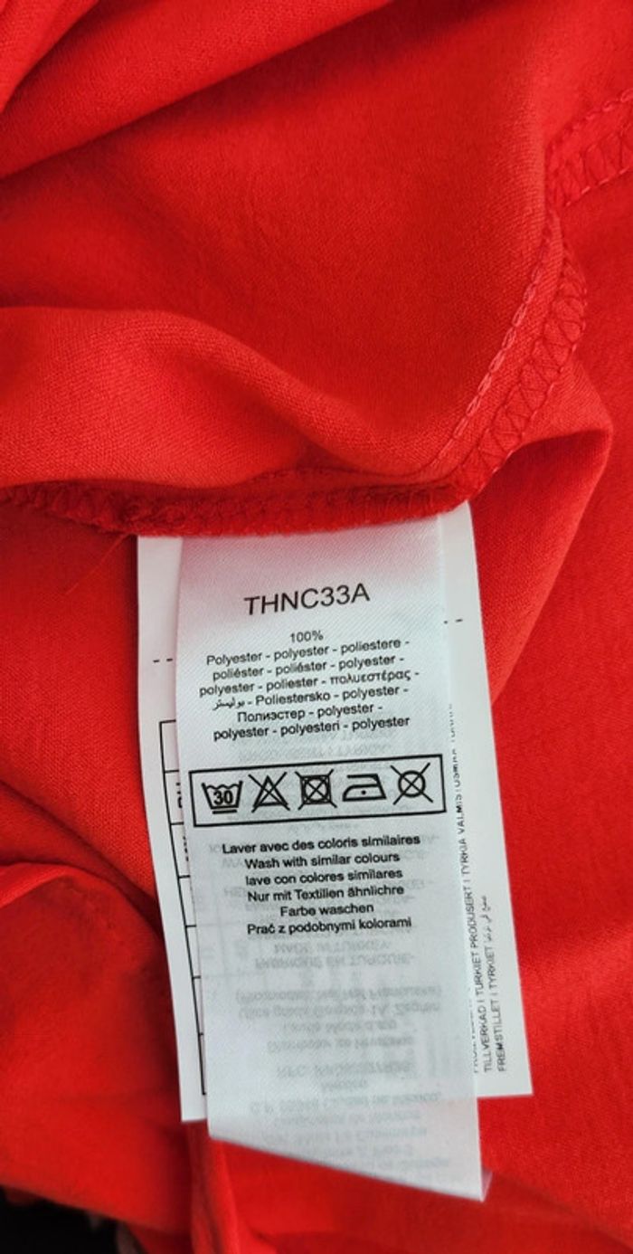 Haut manches courtes orange taille 36 Naf Naf - photo numéro 4