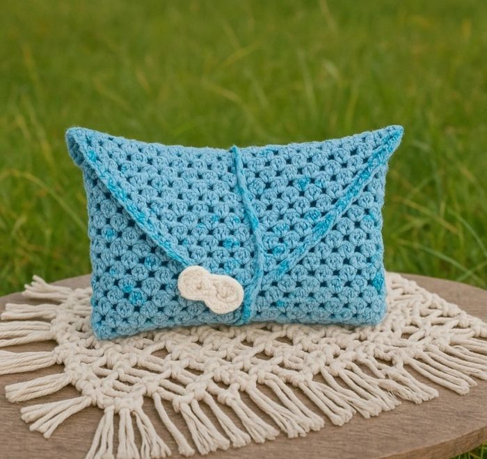 🎀 Magnifique pochette pour livre broché faite main 🎀