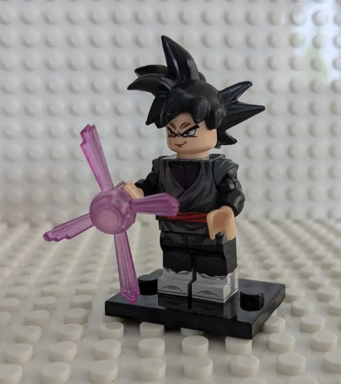 Figurine Dragon Ball : Goku Black V7 , style lego