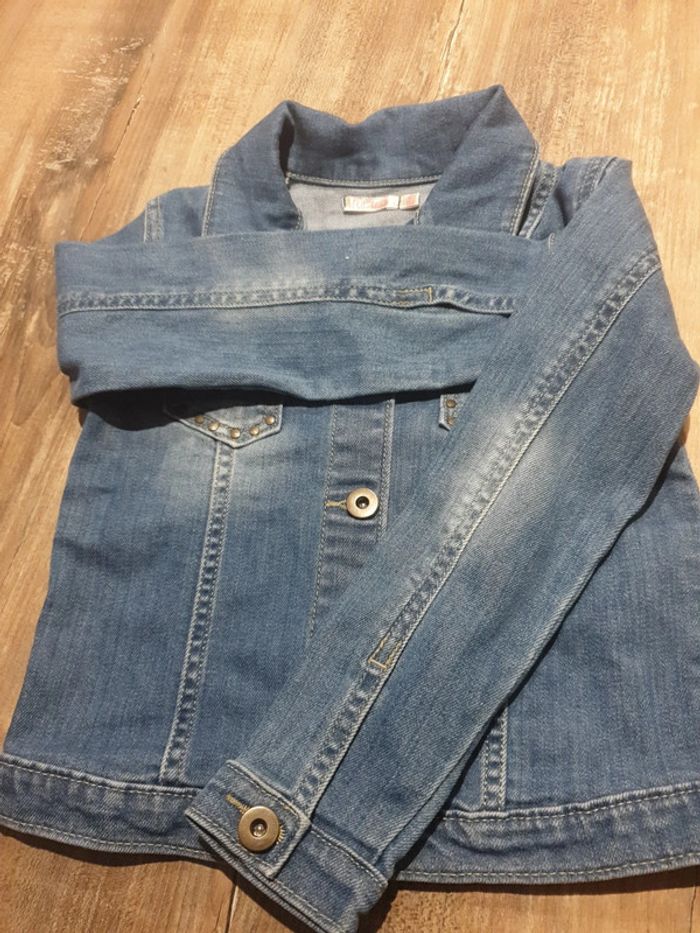 Veste en jean billieblush - photo numéro 6