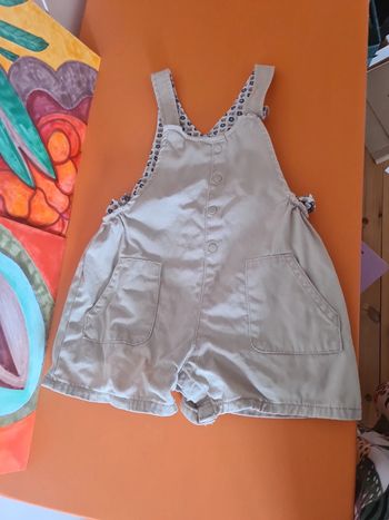 Salopette short