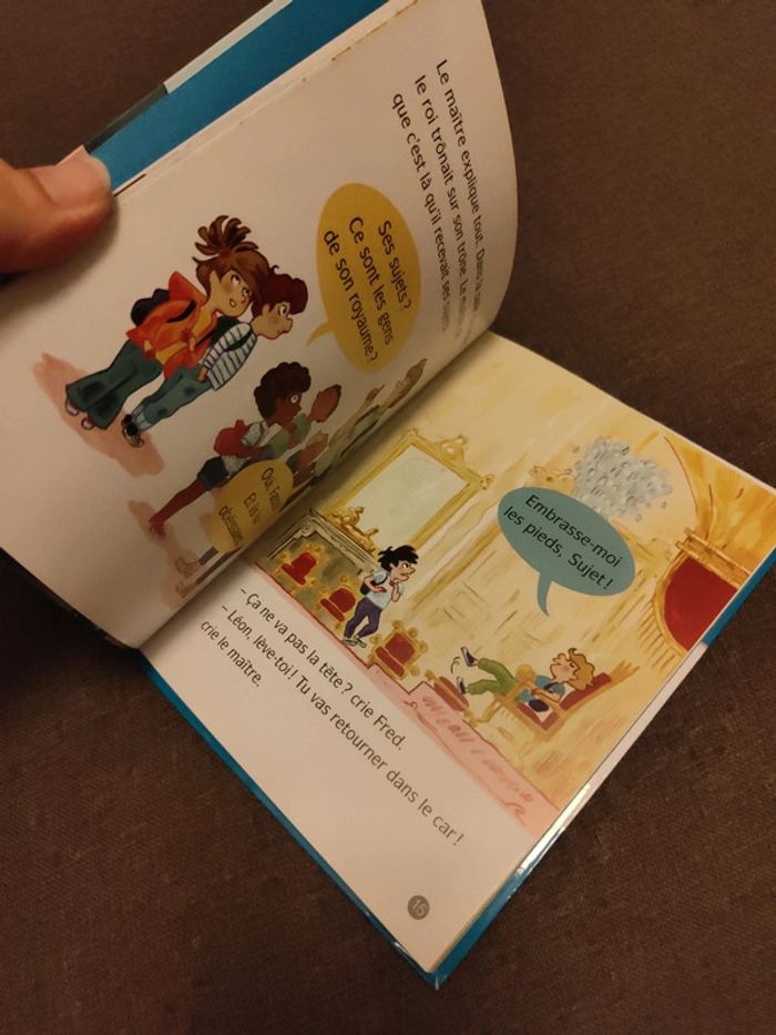 Livre la bande du CE1 un château pour Fatou - photo numéro 4