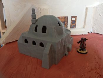 Maison coupole Tatooine Star Wars Shatterpoint, Légion, Wargame, Warhammer 40k