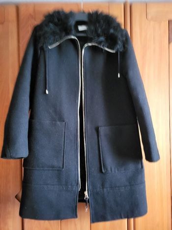 Manteau col fourré taille 44