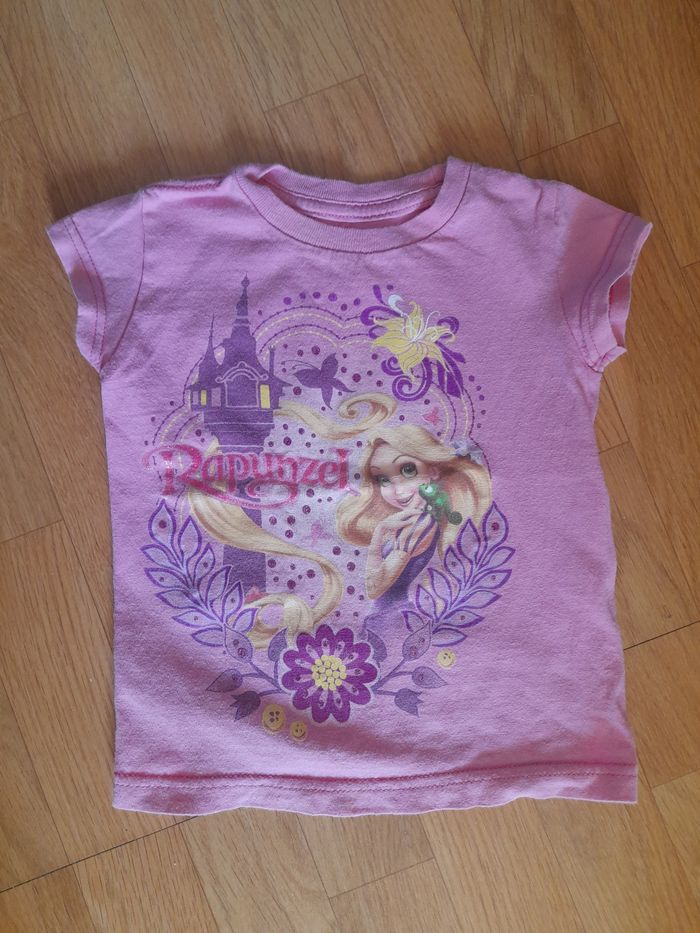 Lot de 2 tee-shirts Princesses de Disney - photo numéro 4