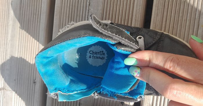 Baskets montante à scratchs - photo numéro 6