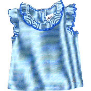 T-Shirt à manches courtes 3 mois en coton Petit Bateau