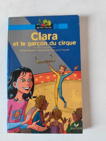 Livre Clara et le garçon du cirque