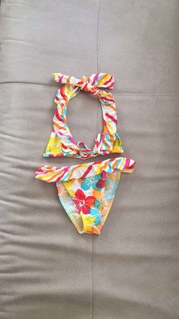 Maillot fille 2 pièces T8 ans