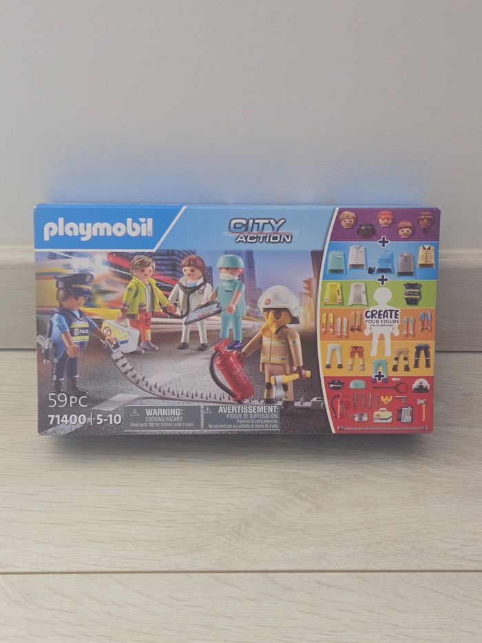 Playmobil city action 71400 my figures héros du quotidien neuf