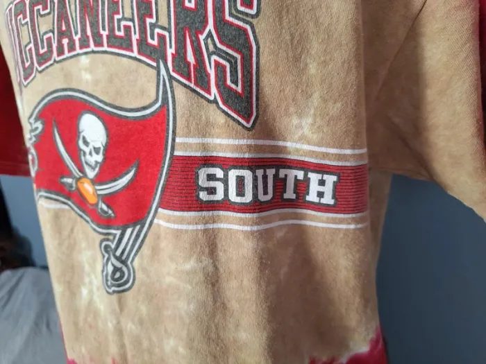 tee shirt /Tie dye nfl homme taille L - Tampa Bay Buccaneers (509) - photo numéro 5
