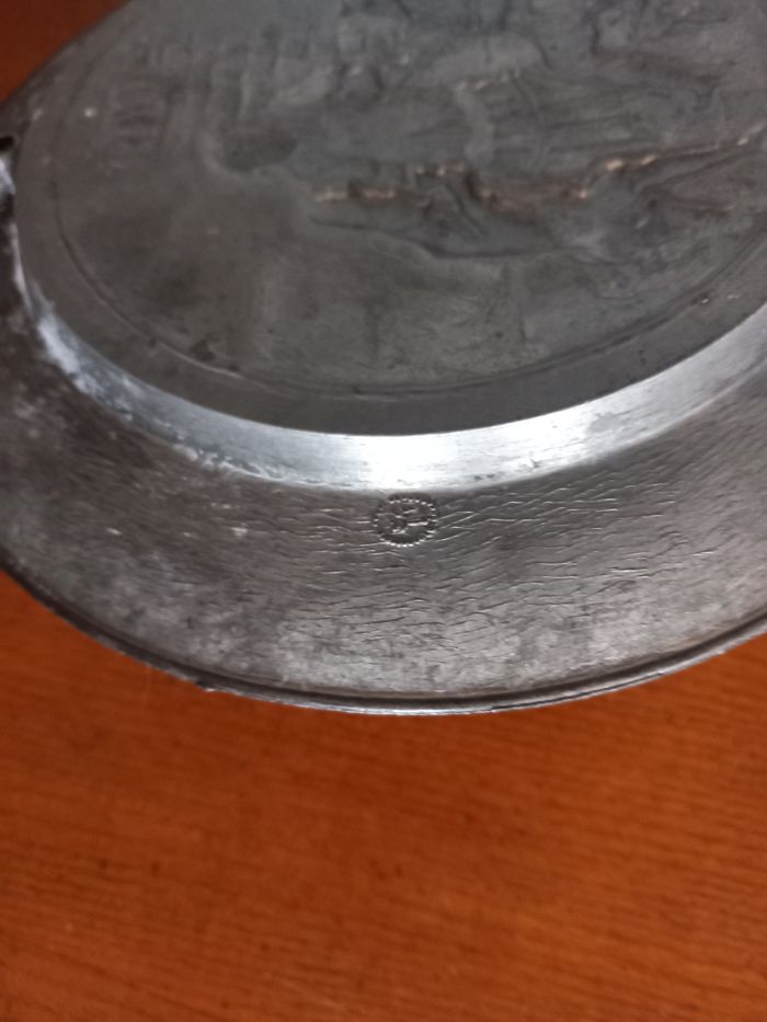 Assiette étain - photo numéro 4