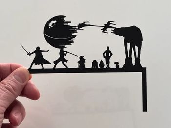 Decoration de porte Star Wars
