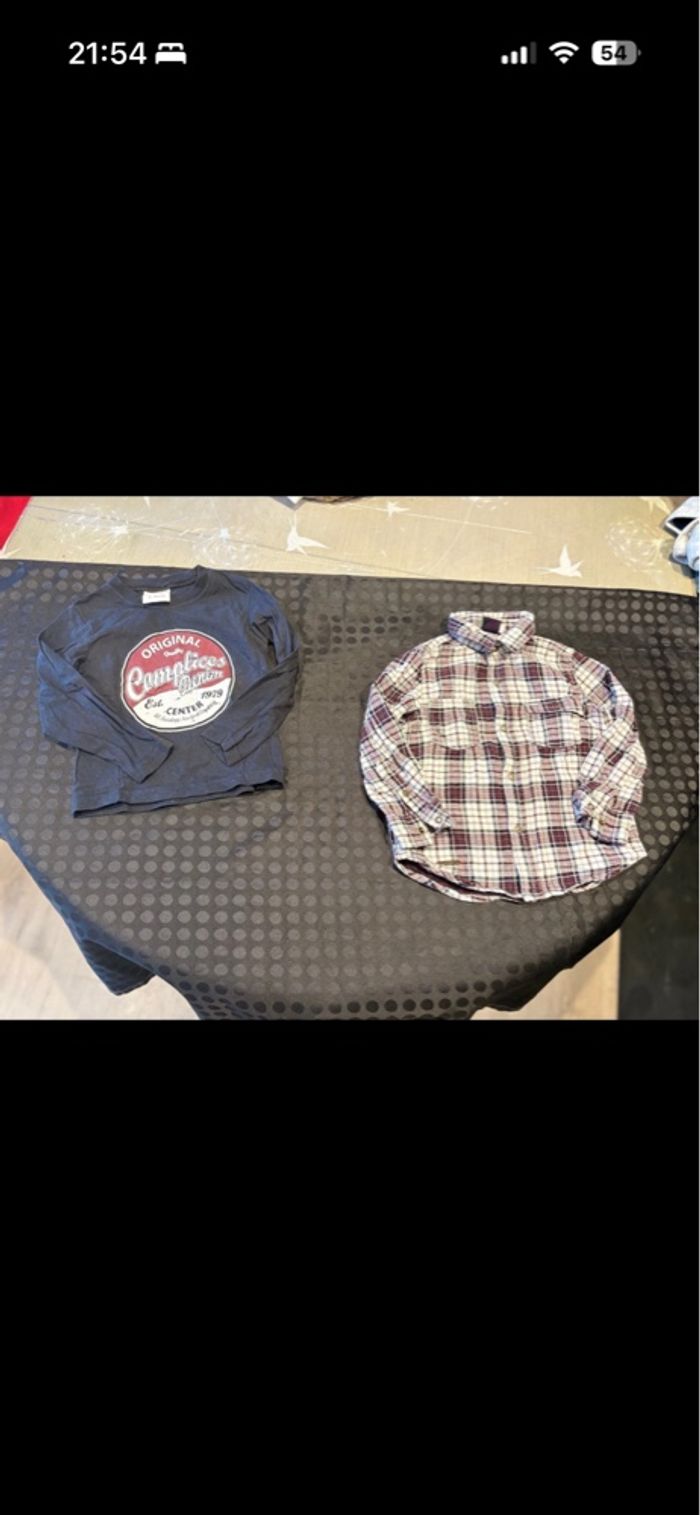 Lot de tee-shirts  garçon - photo numéro 2