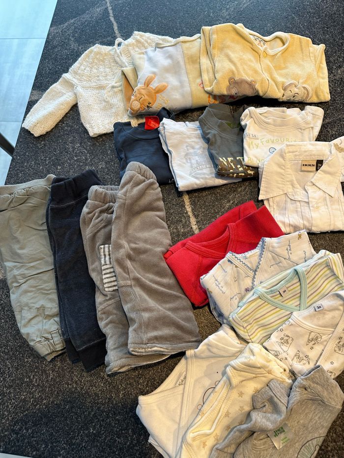 Lot de vêtements garçon taille 3 mois bon ou très bon état - photo numéro 2