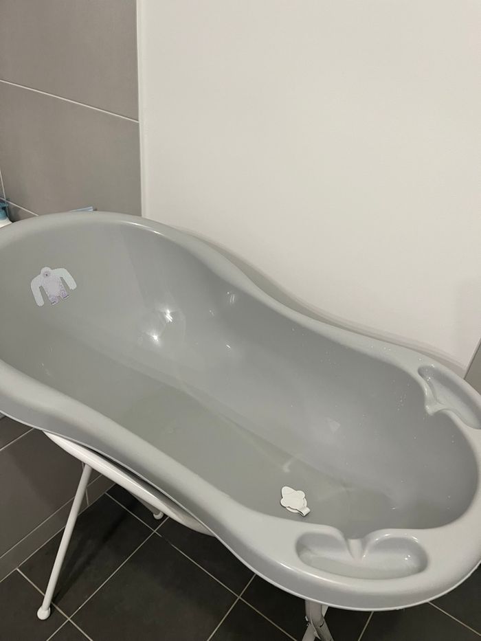 Baignoire de bain avec support - photo numéro 3