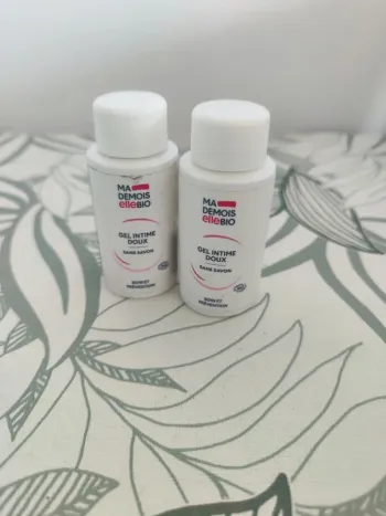 Ma demoiselle bio gel intime doux sans savon 2*45ml à utiliser 12 mois après ouverture
