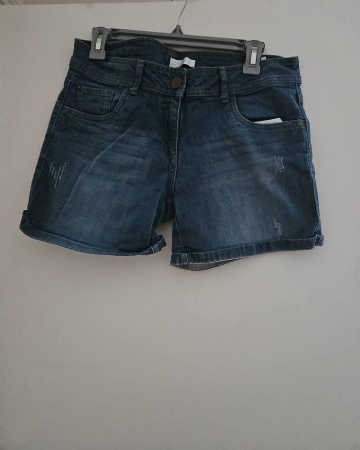 Short en jean femme taille L - photo numéro 3