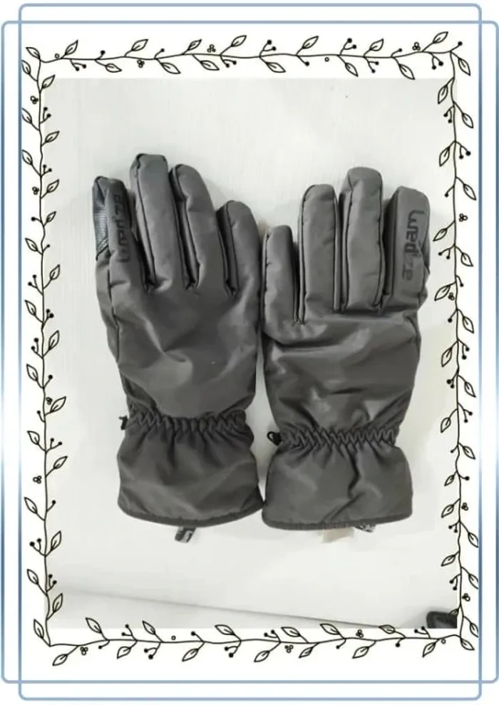 Gants Wedze, bon état, 19,4-19,9cm