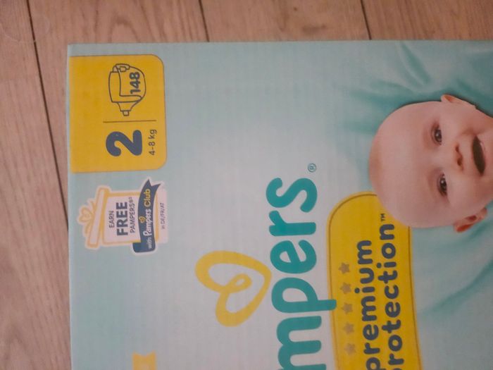 Lot de 3 packs XXL de couches pampers premium protection taille 2 - photo numéro 2