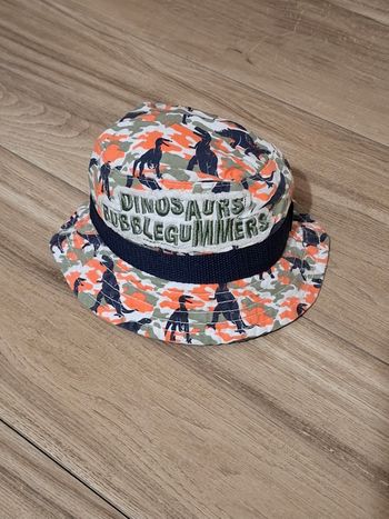 Chapeau bob de soleil pour enfant Mixte dinosaure