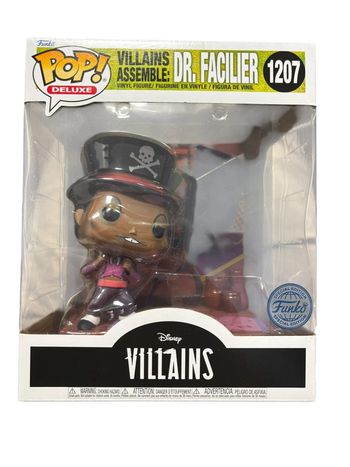Figurine Funko Pop Deluxe Disney Villains Dr.Faciler Spécial Édition 1207 neuf