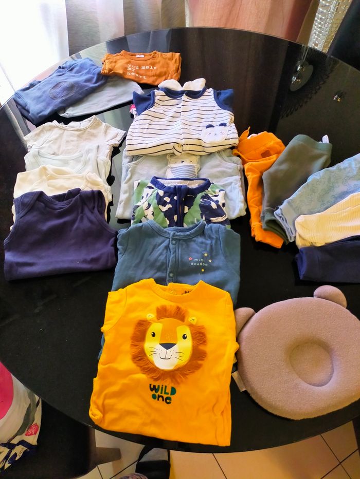 Lots vêtements bébé garçon T 1_3 mois - photo numéro 4