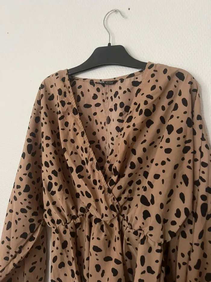 Blouse camel - photo numéro 2