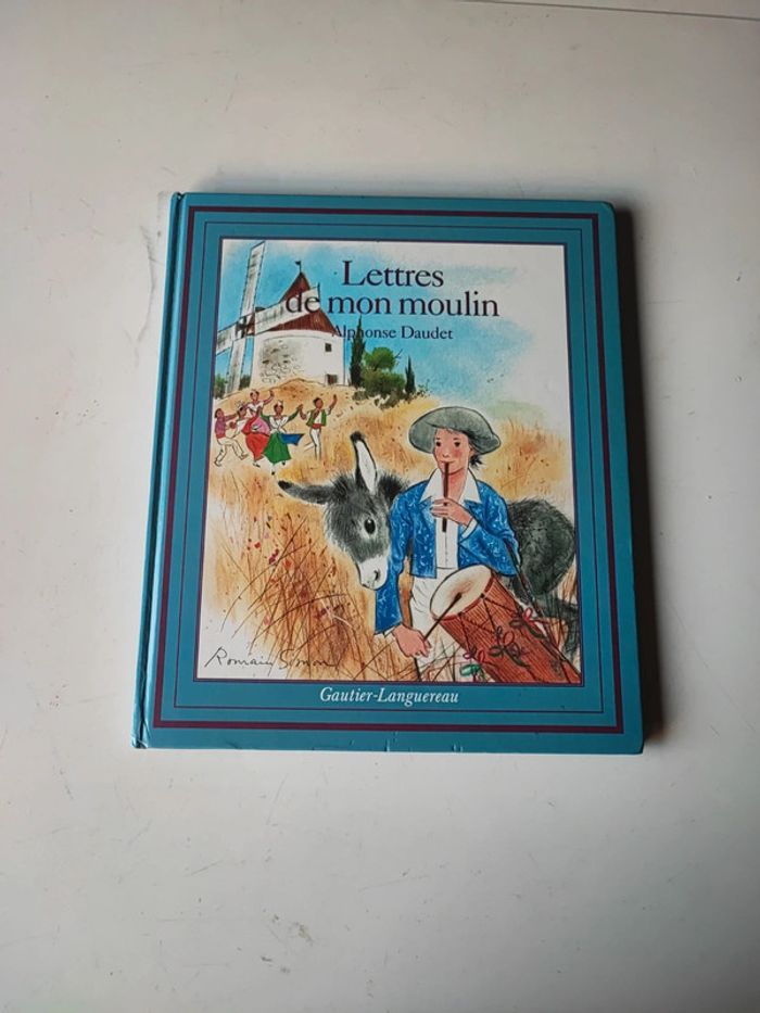 Livre les lettres de mon moulin d'Alphonse Daudet