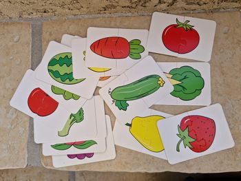 Puzzles fruits légumes