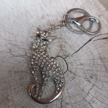 Porte clés vintage panthère