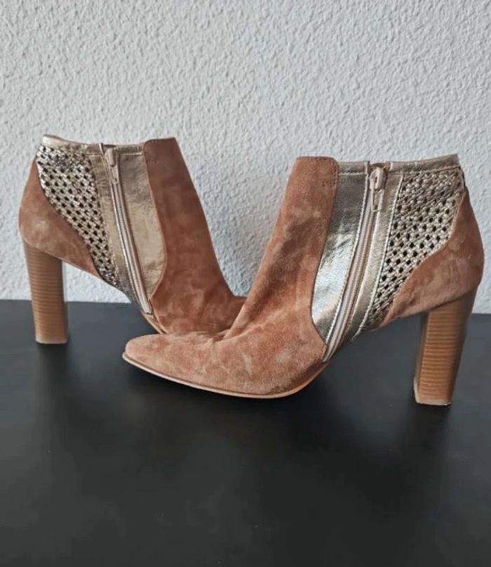Bottines cuir Les Fées de Bengale – Taille 40 - photo numéro 7