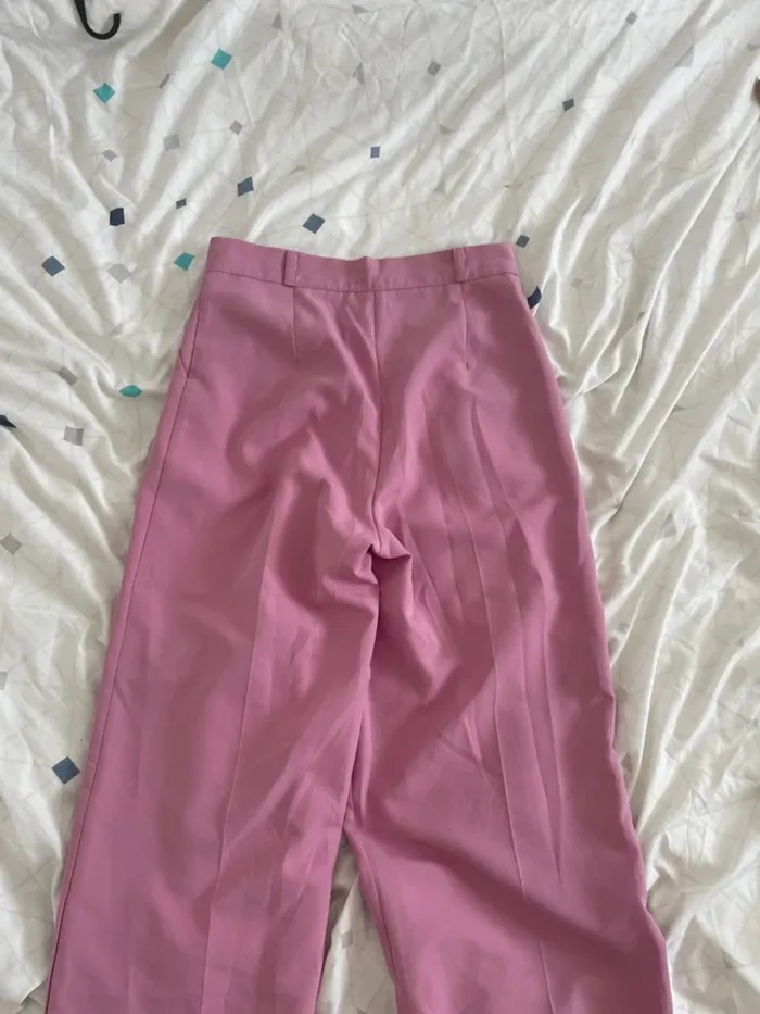 Pantalon léger fluide et évasé 100%coton - photo numéro 4