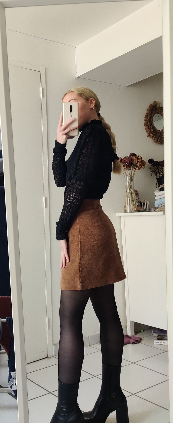 Jupe camel femme - photo numéro 2