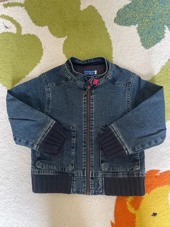 Veste en jeans fille 4 ans