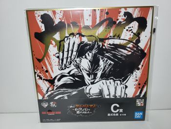 One Punch Man Ichiban Kuji C Shikishi Garoh 20X20Cm