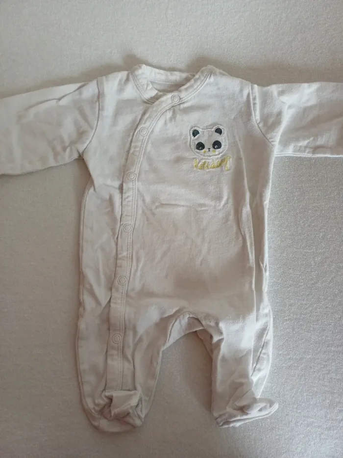 Pyjama léger 1 mois