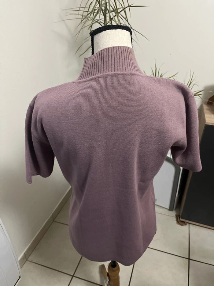Pull manches courtes claire delandes 42/44 - photo numéro 2