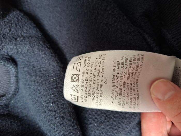 Sweat à capuche bleu marine Ellesse Taille 42 - photo numéro 8
