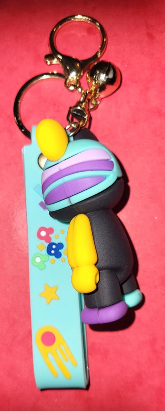 Porte-clé PVC 3D Neuf - Mickey Mouse Espace - photo numéro 2