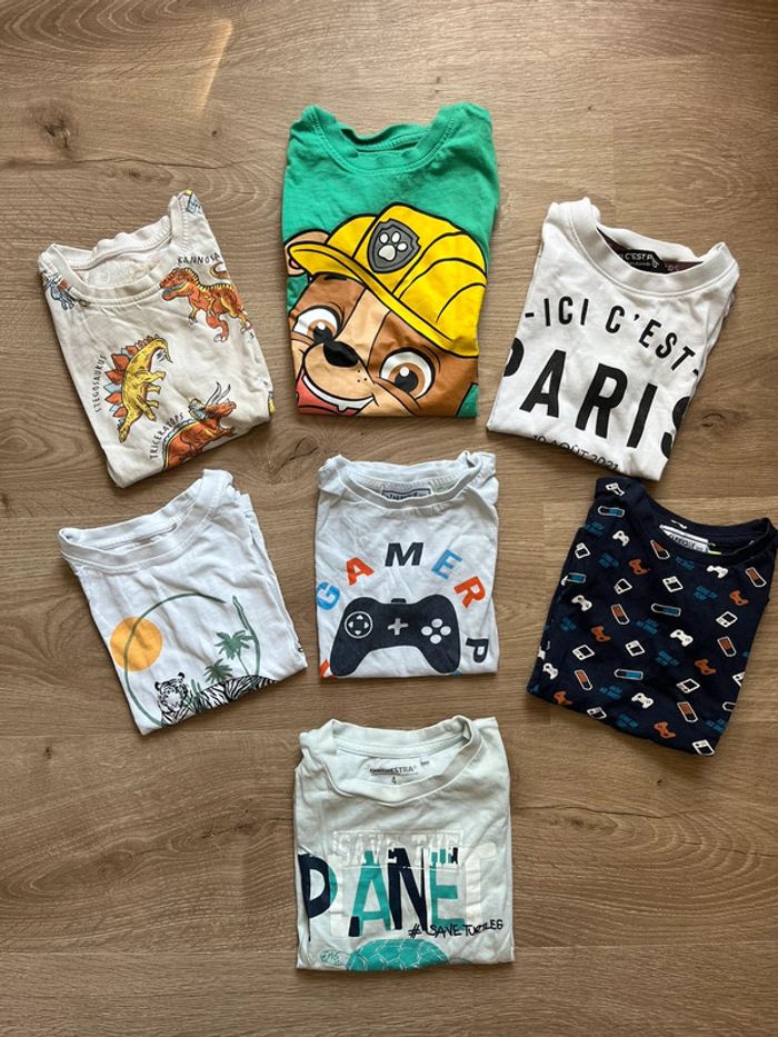 Lot t-shirt 4 ans