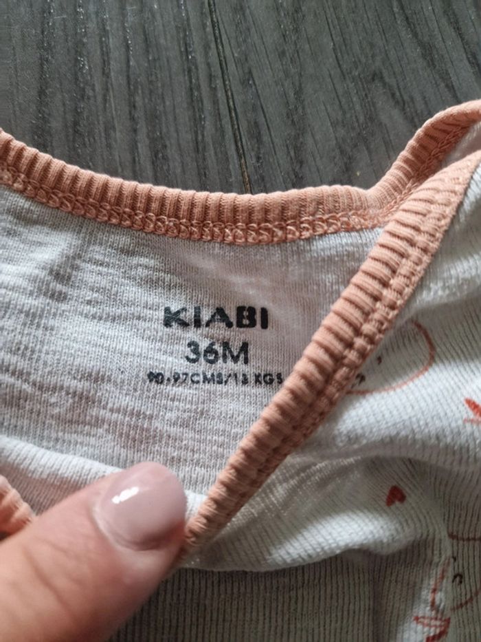 Lot de 2 bodies manche courte de Kiabi - photo numéro 3