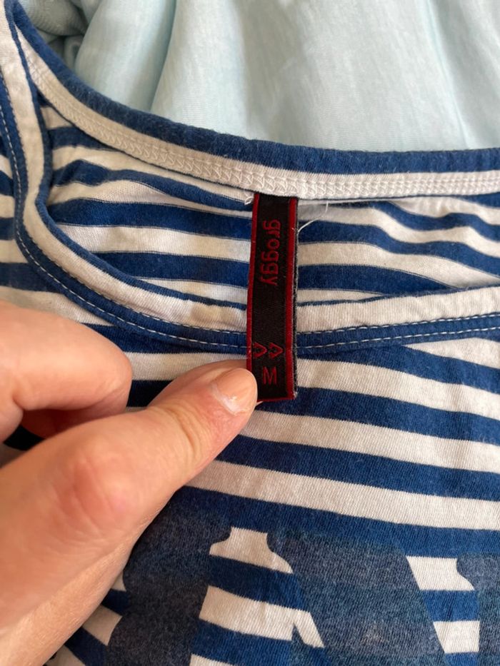 T-shirt marinière M - photo numéro 2