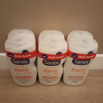 Lot 6 Gel douche Sanex hypoallergénique