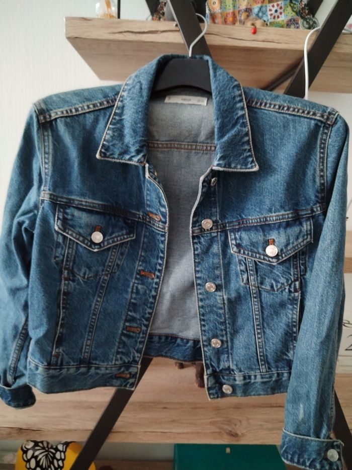 Veste en Jean MING bleu foncé - photo numéro 7