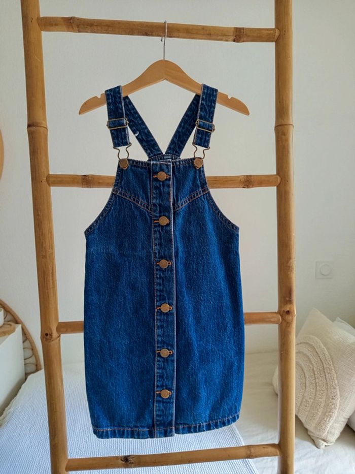 Robe salopette en jean Influx taille 8 ans