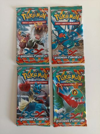 Artset pokémon xy poings furieux vide